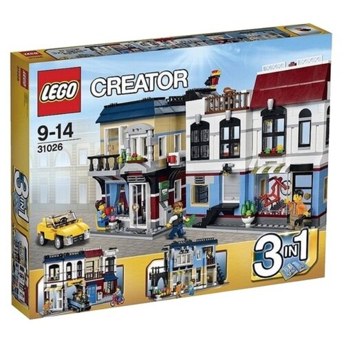 LEGO Creator 31026 Веломагазин и кафе, 1023 дет.