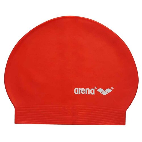 Шапочка для плавания arena Soft Latex 91294, red/white