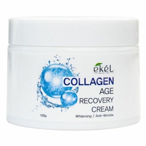 Крем Ekel Крем для лица с коллагеном / Age Recovery Cream Collagen, 100 мл крем для лица ekel крем для лица с коллагеном age recovery cream collagen