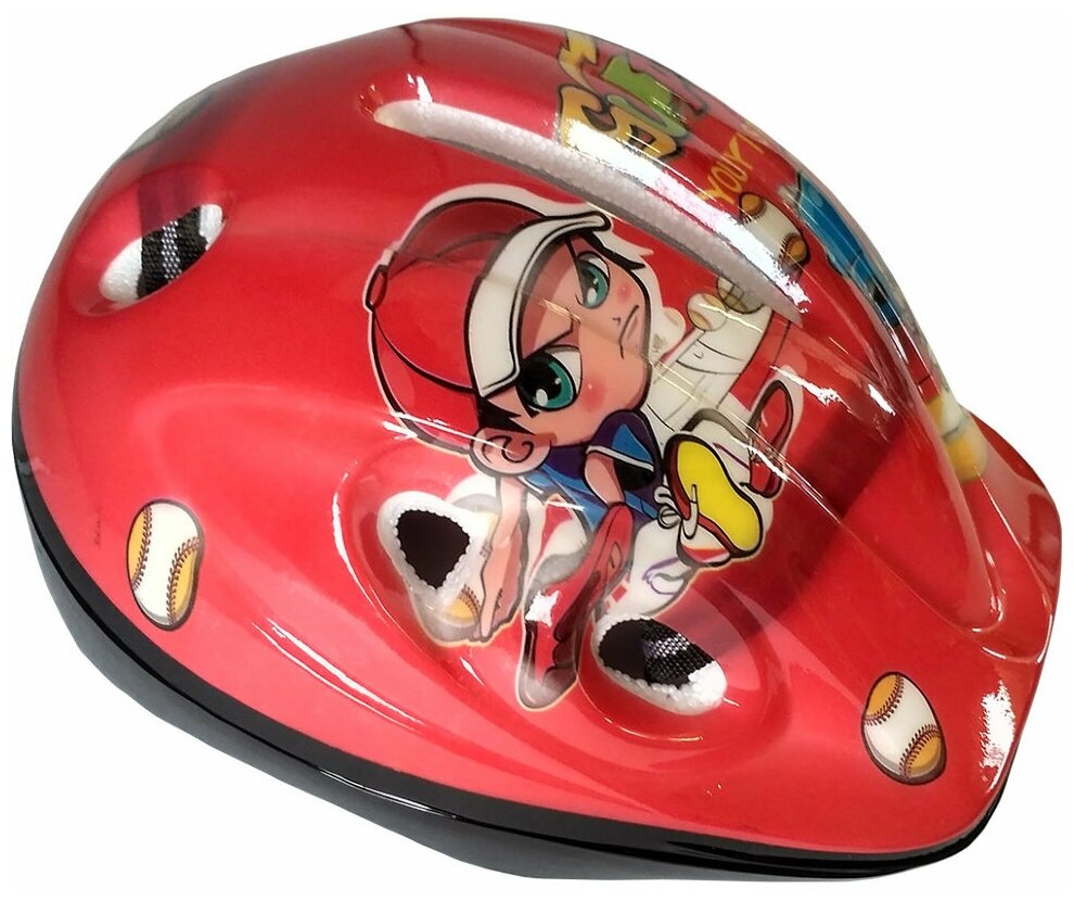 Шлем защитный JR F11720-2 (красный)