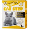 Комкующийся наполнитель Cat Step Professional Light бентонитовый, 6 л - изображение