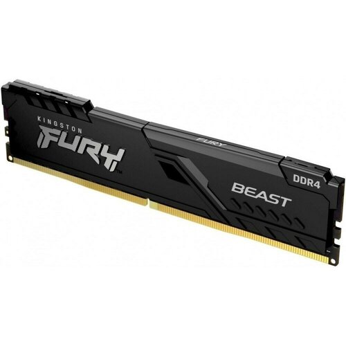 Оперативная память 16Gb DDR4 3200MHz Kingston Fury Beast Black KF432C16BB16 464000₽