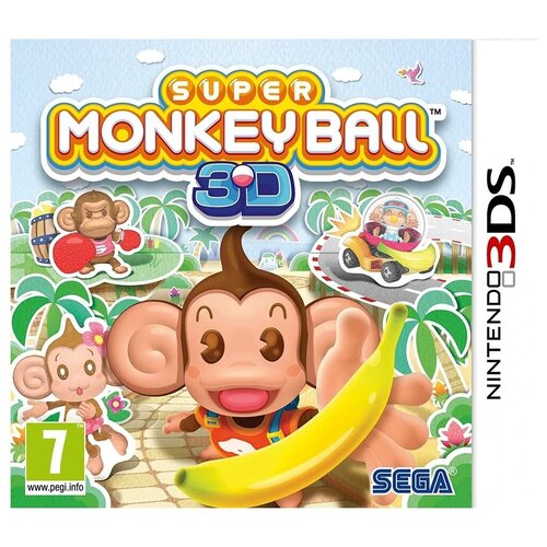 Игра Super Monkey Ball 3D для Nintendo 3DS игра super mario 3d land для nintendo 3ds картридж