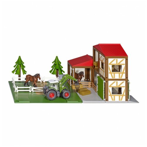 фото Набор siku конюшня с трактором 7предметов 5609