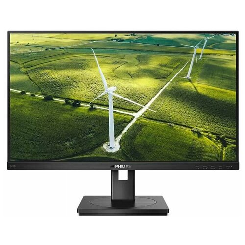 23.8 Монитор Philips 242B1G, 1920x1080, 75 Гц, IPS, черный 31 5 монитор philips 327e8qjab 1920x1080 75 гц ips черный