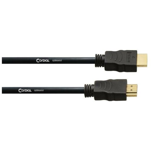 Аксессуар Cordial CHDMI 1 HDMI - HDMI 1m Black аксессуар akasa hdmi hdmi 1m ak cbhd19 10bk