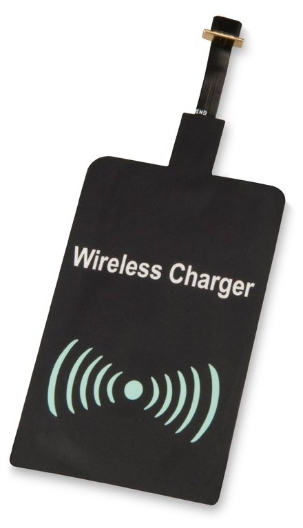 Приёмник Qi для беспроводной зарядки телефона, Micro USB