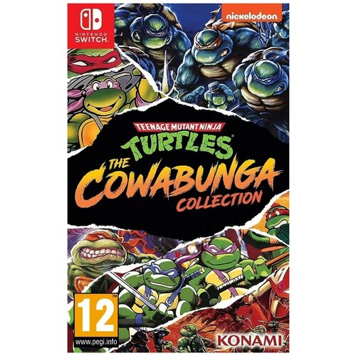 Игра Teenage Mutant Ninja Turtles: The Cowabunga Collection TMNT Черепашки Ниндзя (Switch, англ версия)