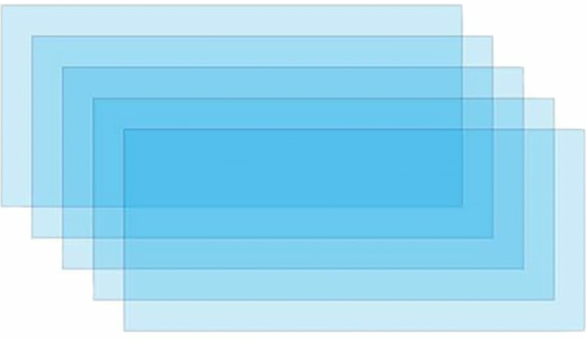 Стекло защитное внутреннее к маске сварочной SOLARIS WA-2489 96х42 мм 5 штук