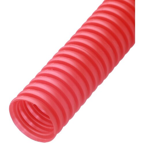 Труба гофрированная 32 мм СТС для металлопластиковых труб d20 мм красная 50 м 2684₽