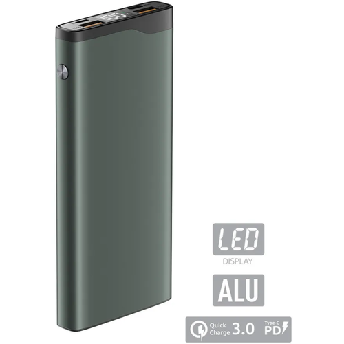 Внешний аккумулятор Olmio QL-10 22.5W 10000 mAh серый внешний аккумулятор olmio ql 10 22 5w 10000 mah красный