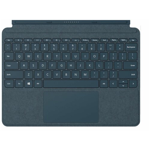 Беспроводная клавиатура Microsoft Surface Go Signature Type Cover Cobalt Blue клавиатура microsoft surface go signature type cover материал alcantara ice blue rus