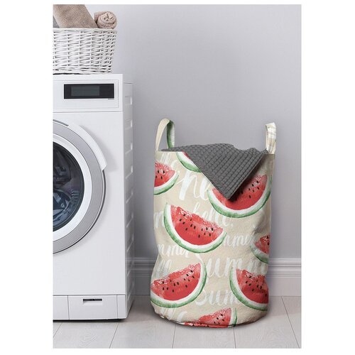 фото Корзина для хранения вещей joyarty "дольки арбуза" 35x50 см, gaba-47762