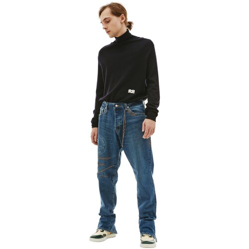 фото Mastermind world прямые джинсы с молниями xl sporty & rich