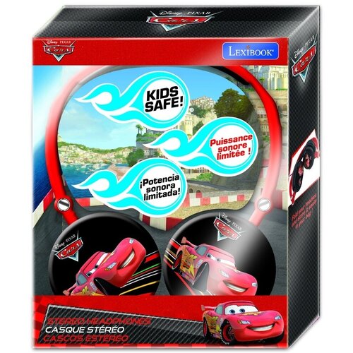 Наушники Lexibook Тачки стерео длина шнура 15 м HP010DC 88800₽