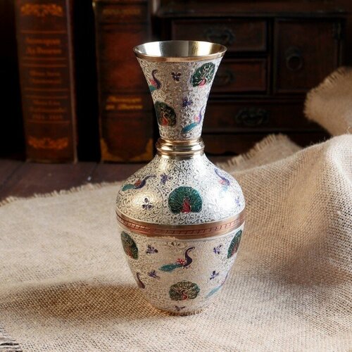 Ваза Ажур латунь 9х9х21 см 4391₽