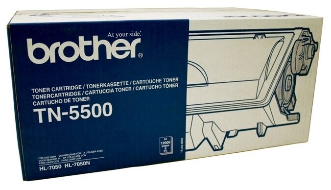 Картридж Brother TN-5500, 12000 стр, черный