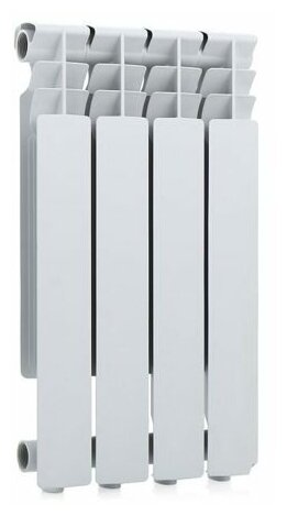 Радиатор алюминиевый Halsen, 8 секций, 500/80 - фото №2
