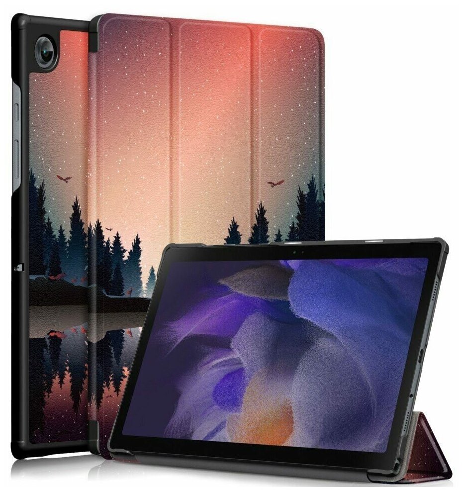 Чехол Smart Case для Samsung Galaxy Tab A7 Lite SM-T220 / SM-T225 (Starry Sky)