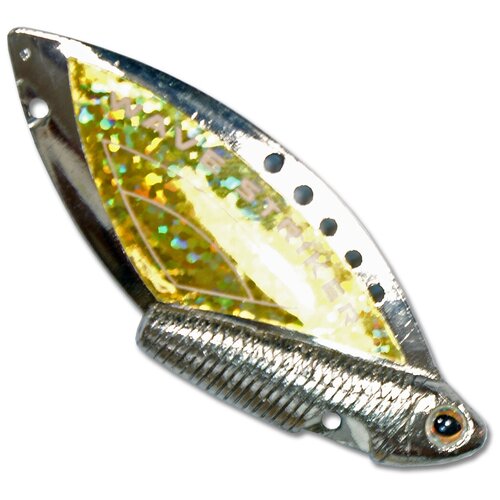 Блесна Kosadaka Wave Striker (ws10SG 10гр/Silver/Gold)