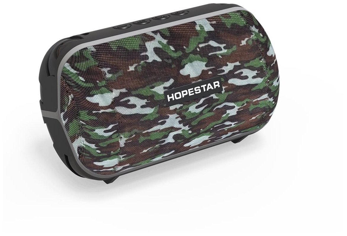 Колонка портативная Hopestar, T6, MINI, Bluetooth, цвет: камуфляж