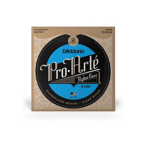 Струны для классической гитары D'Addario EJ46 набор струн d addario pro arte ej47 1 уп