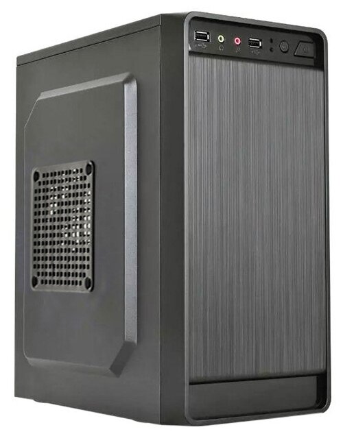 EXEGATE EX283126RUS Корпус Minitower BAA-108U Black, mATX, <без БП>, 1 USB+1 USB3.0, Audio