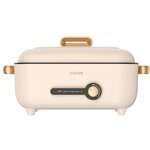 Многофункциональная электрическая кастрюля Xiaomi Zhenmi Multifunctional Electric Hot Pot 4L Creamy White (ZM-ED4001) - изображение