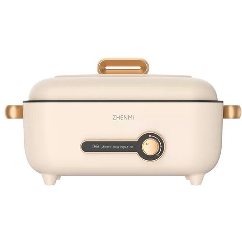Многофункциональная электрическая кастрюля Xiaomi Zhenmi Multifunctional Electric Hot Pot 4L Creamy White (ZM-ED4001)