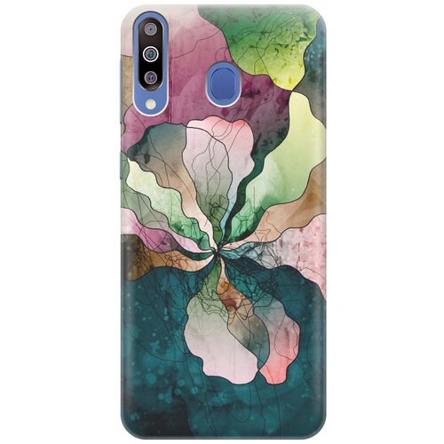 фото Gosso ультратонкий силиконовый чехол-накладка для samsung galaxy m30 с принтом "прекрасные цвета"