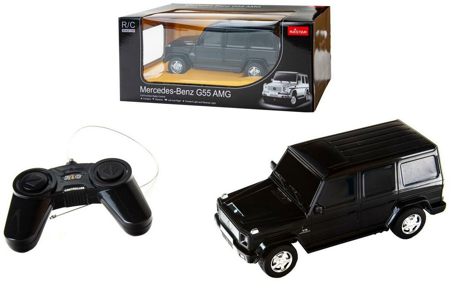 Машина р/у 1:24 Mercedes-Benz G55 Цвет Черный