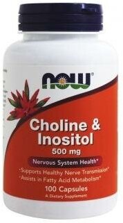 Choline & Inositol, 190 г, 100 шт.