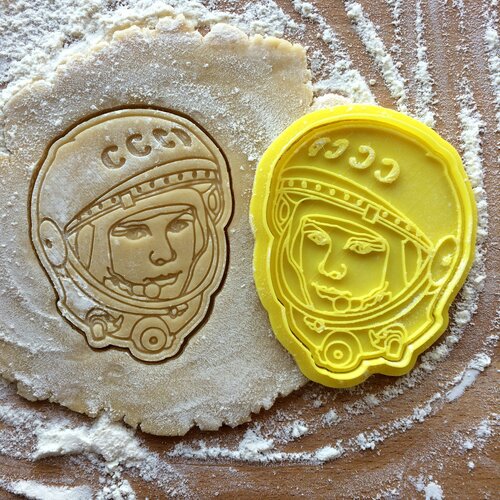 Юрий Гагарин формочка для печенья