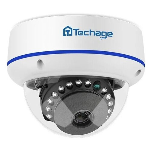 Видеокамера ip Techage TA-XM-DM13EP-2.8 POE. 4mp. Микрофон.