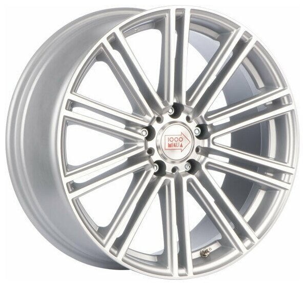 Диски 1000 Miglia MM1005 8,0x18 5x112 D66.6 ET35 цвет Matt Silver Polished