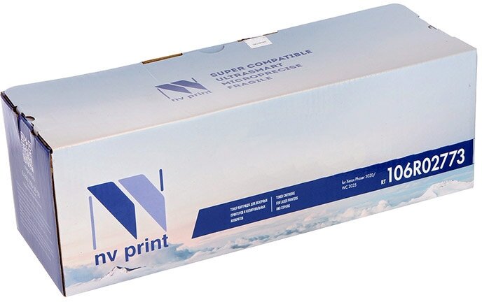 Картридж NV Print NV-106R02773, черный, 1500 страниц, совместимый для Xerox Phaser 3020, WorkCentre 3025