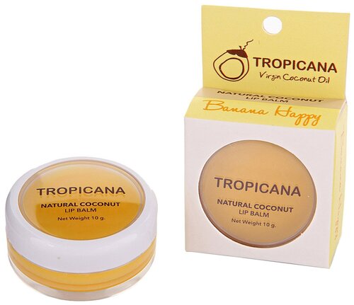 Tropicana Бальзам для губ Банановое счастье