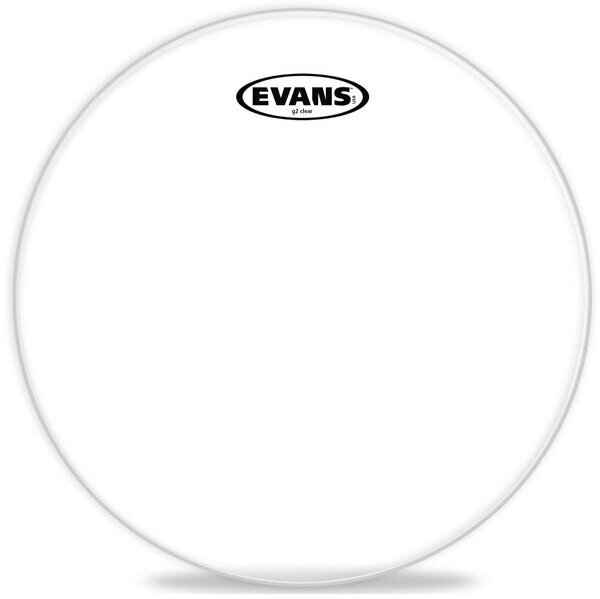 Пластик для бас-барабана EVANS BD22G2 22" Genera G2 Clear 2-х слойный