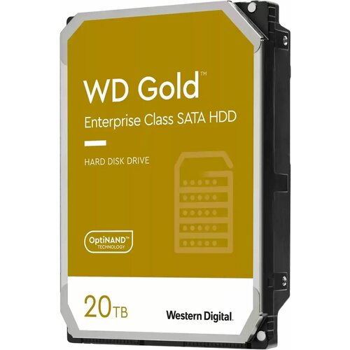 Жесткий диск Western Digital Gold 20TB 3.5 7200 RPM 512MB SATA-III 512e