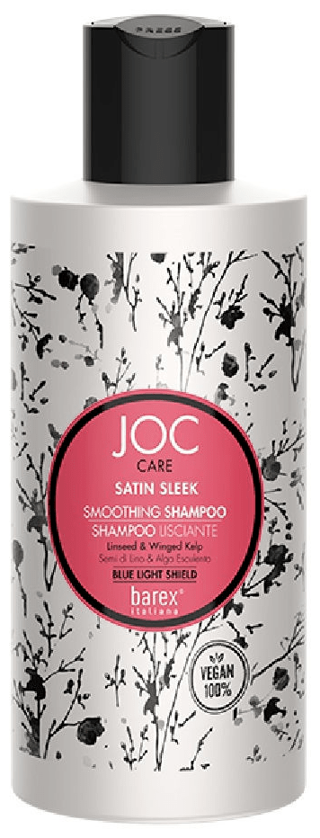 Barex шампунь JOC CARE Satin Sleek разглаживающий с льняным семенем и крылатой водорослью, 250 мл