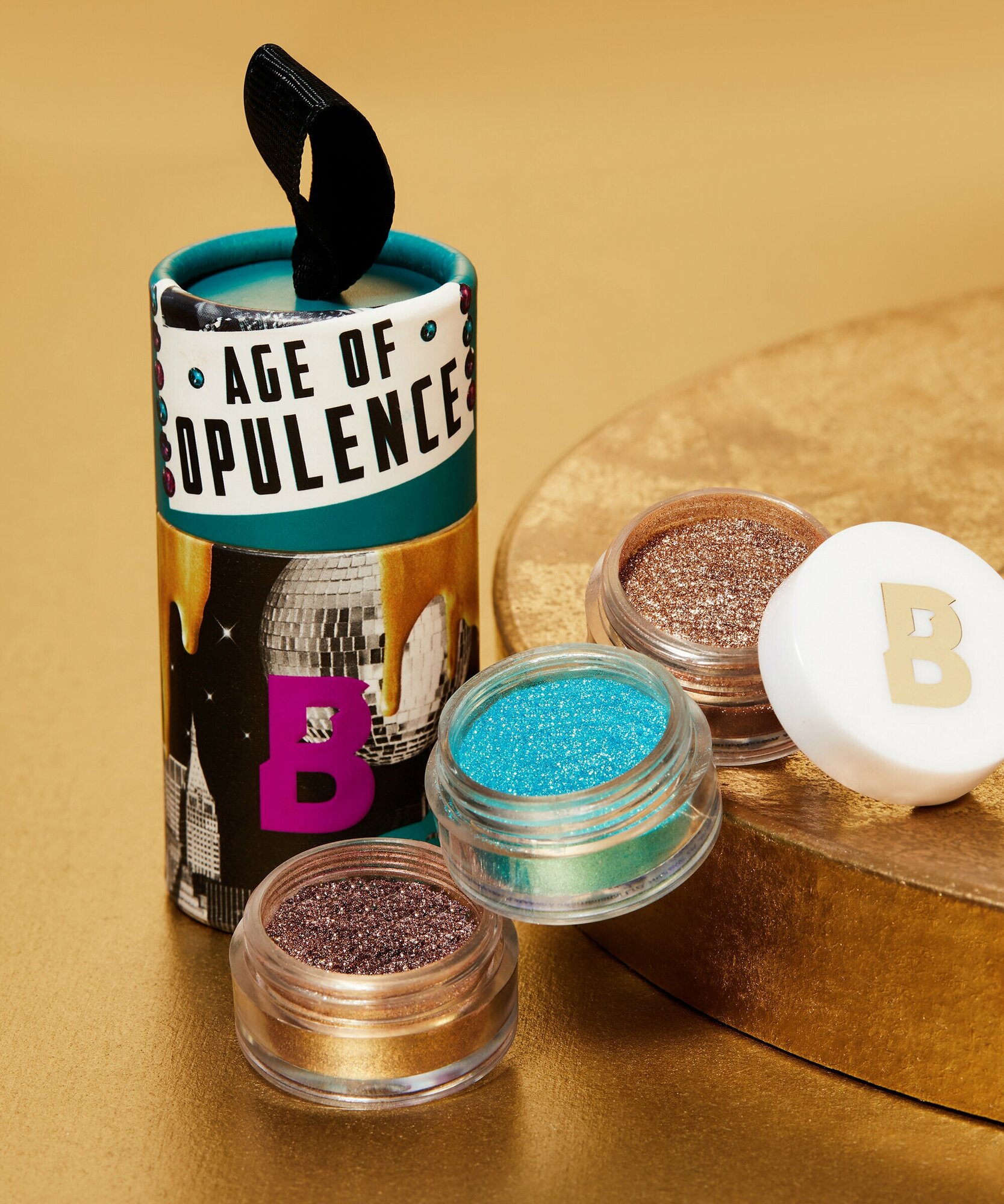 Набор пигментов для глаз Beauty Bay AGE OF OPULENCE LOOSE PIGMENT TRIO разноцветный