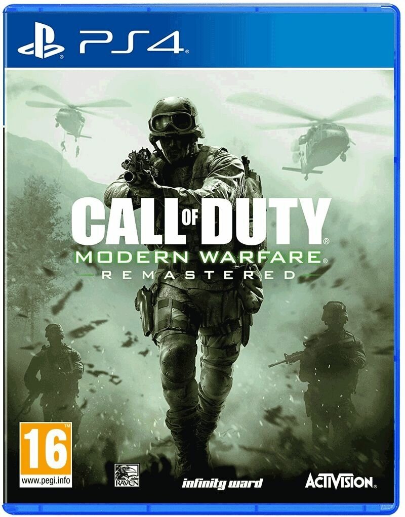 Игра PS4 Call of Duty: Modern Warfare Remastered, (Английский язык), Стандартное издание