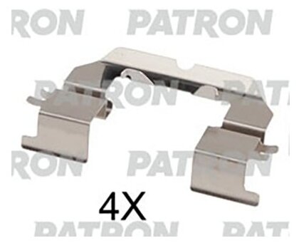Монтажный комплект тормозных колодок PATRON PSRK1333
