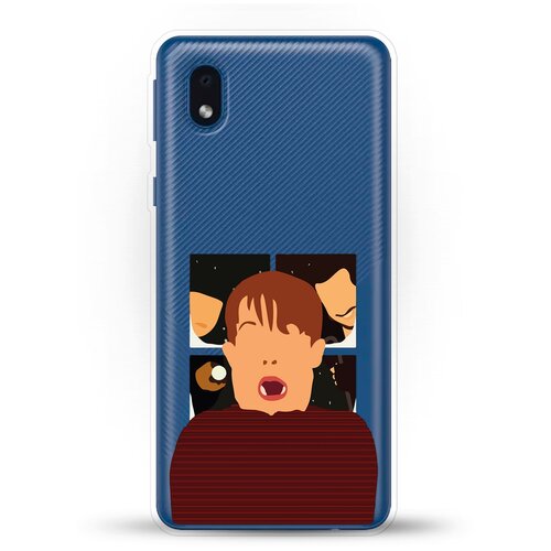 фото Силиконовый чехол alone на samsung galaxy a01 core andy & paul