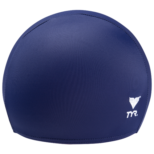 фото Шапочка для плавания tyr lycra fiber swim cap lcy, белый