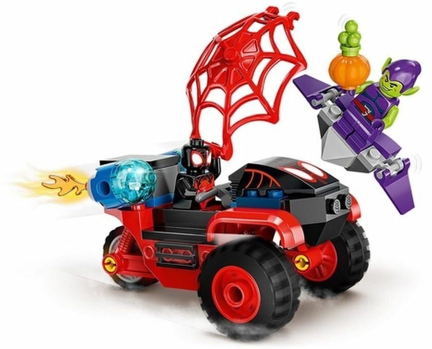 Конструктор Lego Spidey Майлз Моралес: техно-трайк Человека-Паука, - фото №17