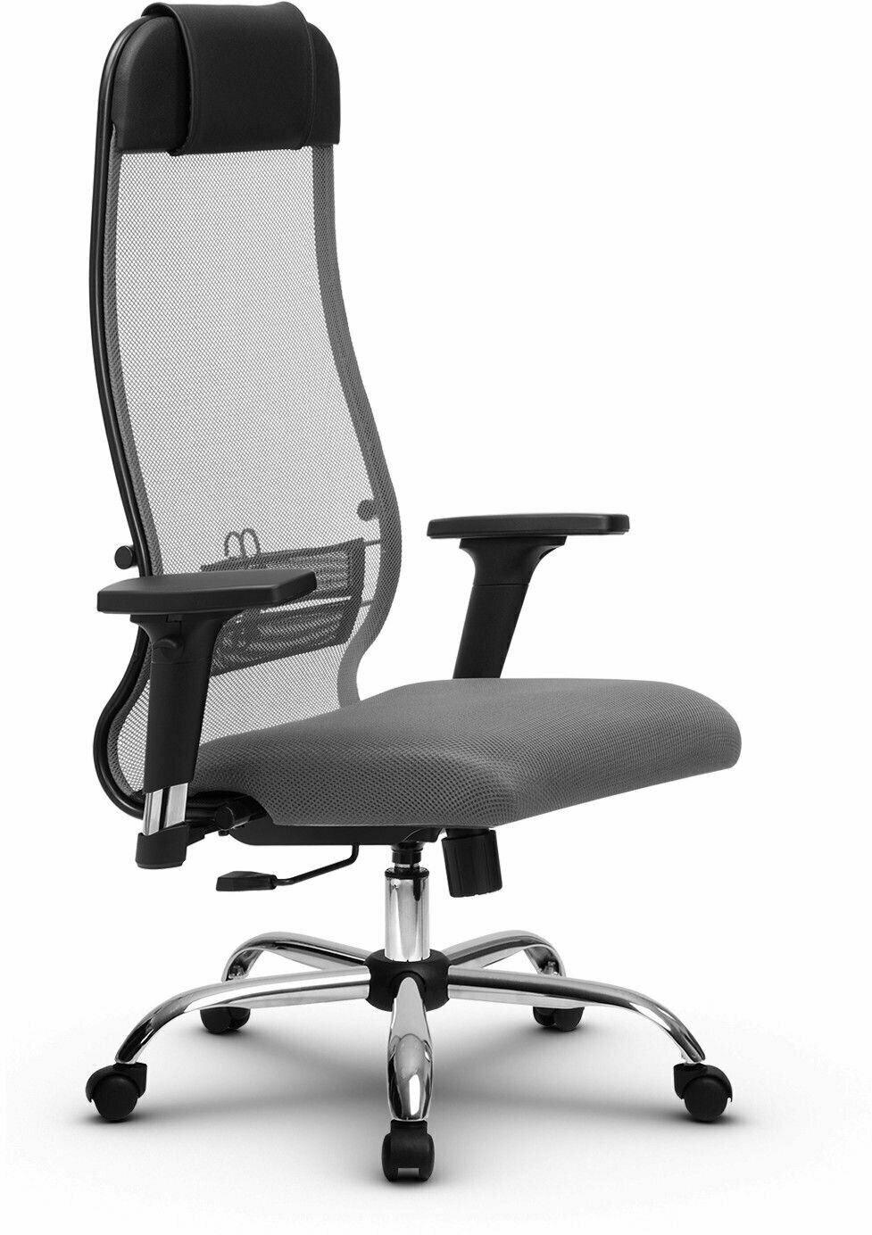 Компьютерное офисное кресло Metta Комплект 18/2D, осн. 003 (17833), Светло-серое