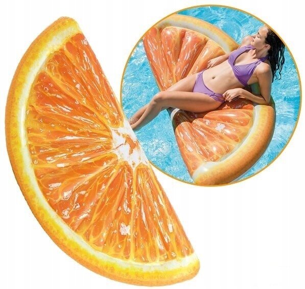 Матрас Intex Апельсин 85x178 см оранжевый