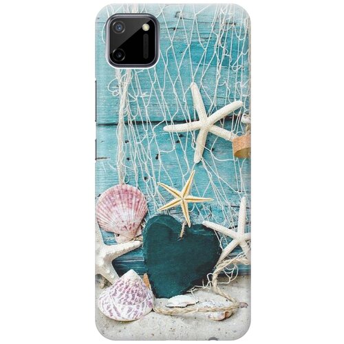 фото Cиликоновый чехол на realme c11 / рилми с11 с принтом "морские звезды" gosso