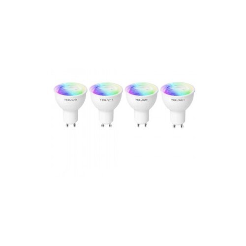 Умная лампочка Xiaomi Yeelight GU10 Smart Bulb Multicolor (YLDPO04-A) 4 шт